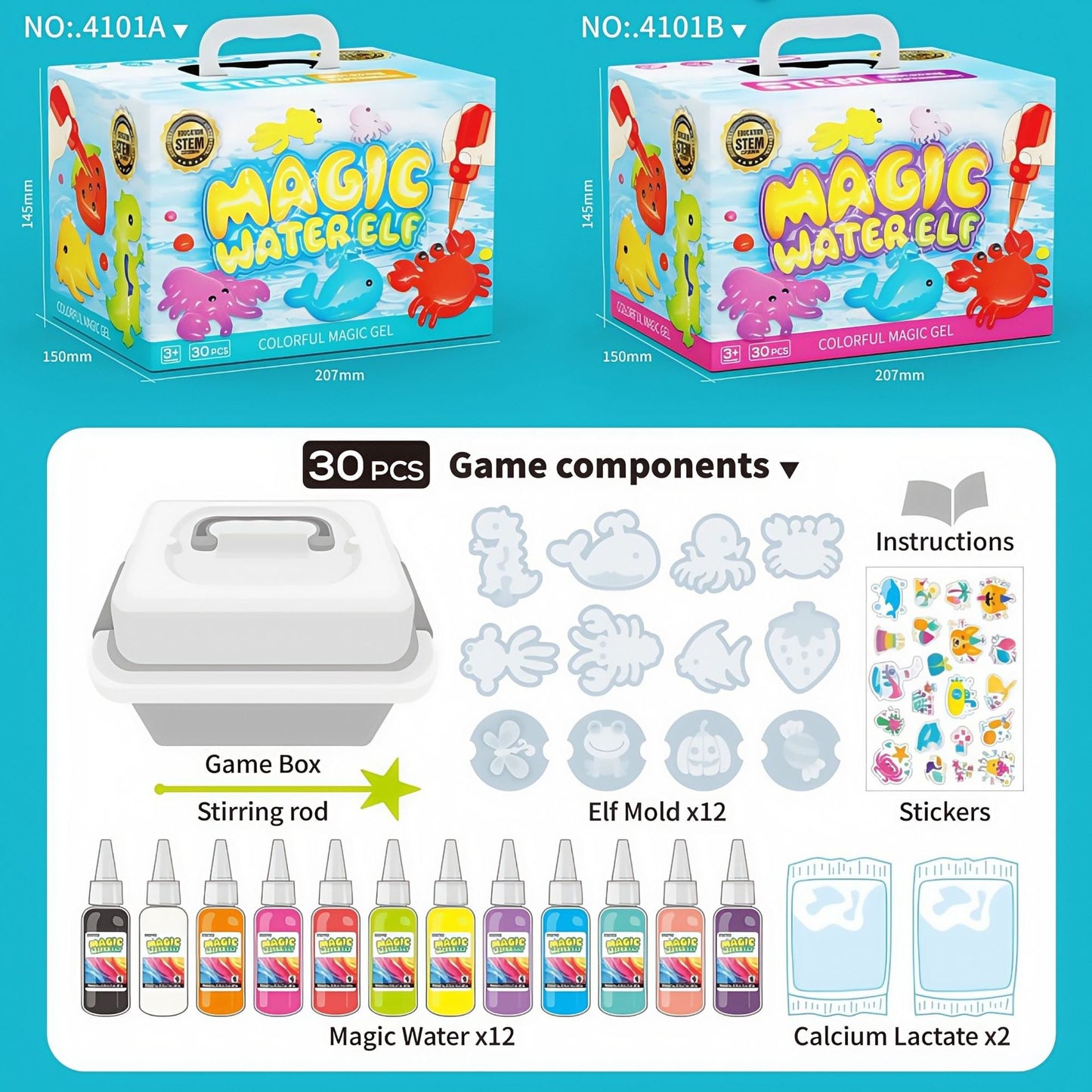 DIY Waterparels Speelset