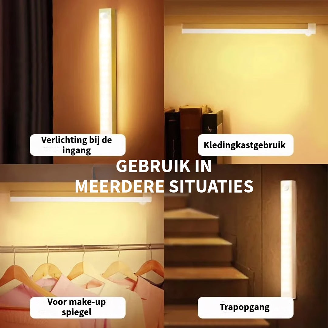 Oplaadbare LED-lampen met slimme sensor en magneetbevestiging