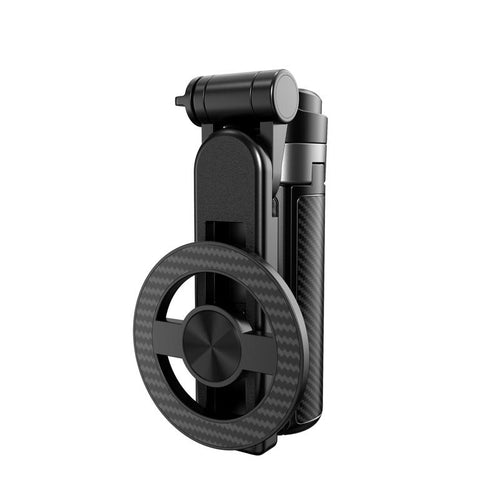 Nieuwe 4-in-1 Magnetische Mini Selfiestick – Multifunctioneel met 360° Rotatie