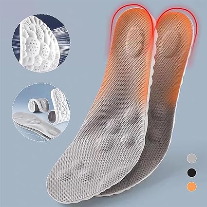 4D Inlegzolen – Unisex Comfort voor Elke Stap