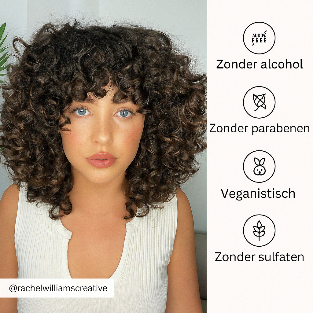 Dream Coat voor Krullen – Glans & Bescherming tegen Pluis