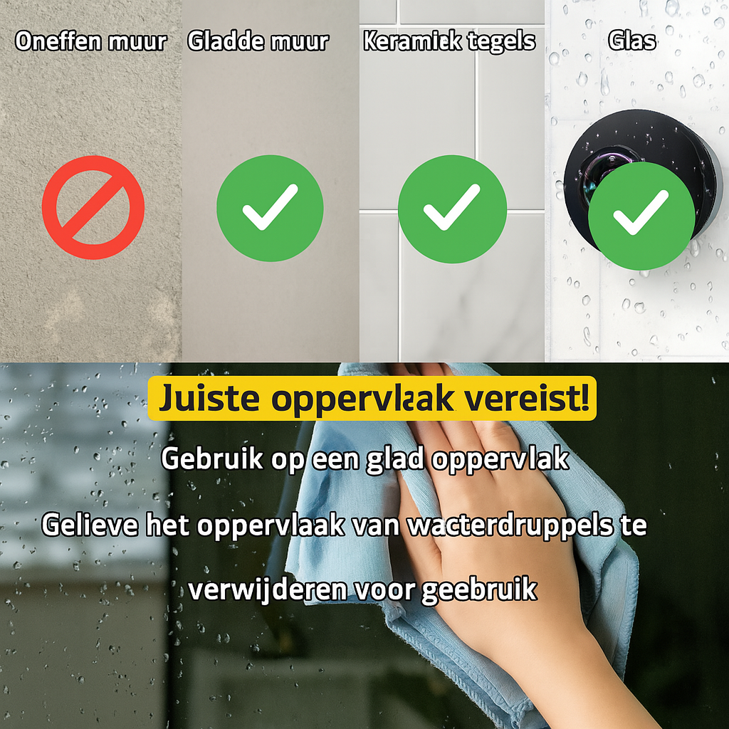 Douche Speaker met LED – Draadloos & Waterbestendig