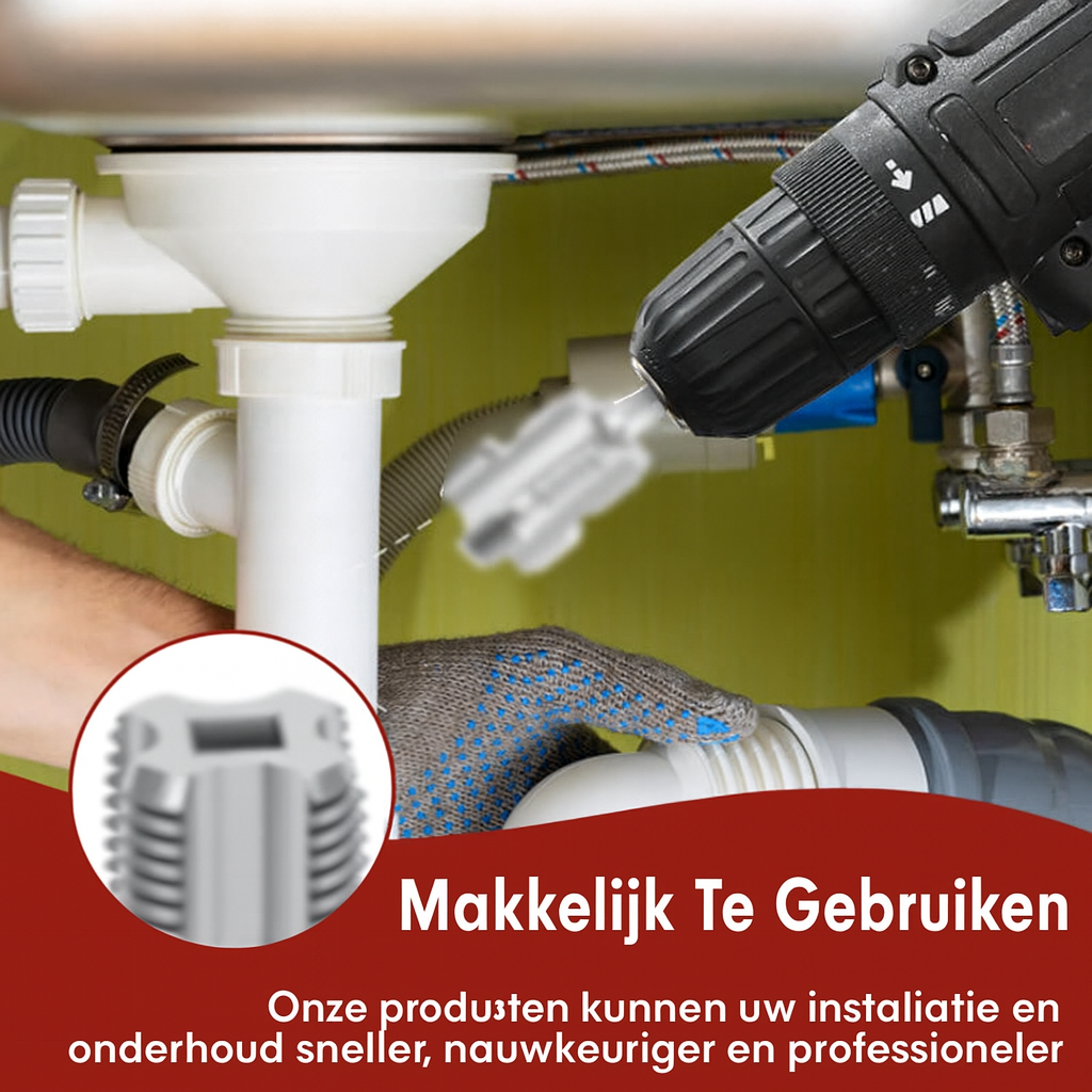 Interne en Externe Draadsnijgereedschap voor PVC-buizen