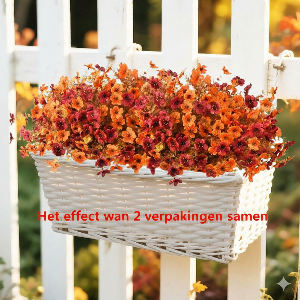 Nepbloemen voor Tuindecoratie - Set van 8 Stuks voor Buiten