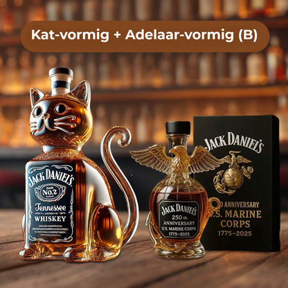 Dierenvormige Whiskeyfles