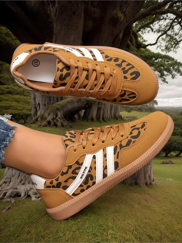 Dames Trainingsschoenen – Lage Sneakers met Vetersluiting