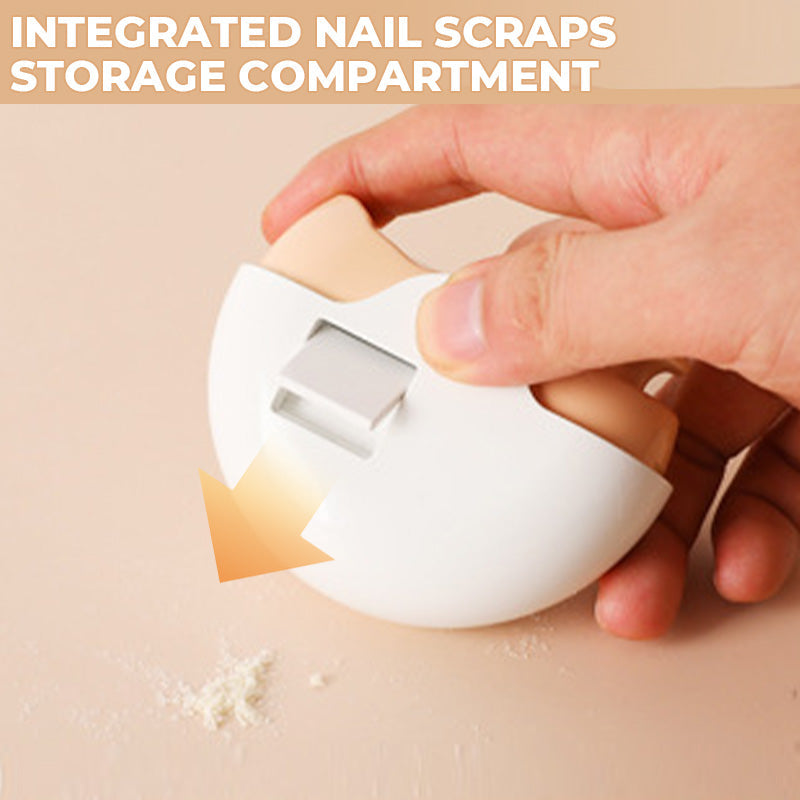 2-in-1 Elektrische Nagelknipper & Polijstmachine