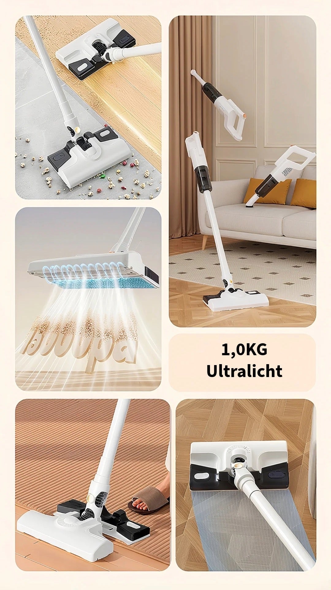 3-in-1 Slimme Reinigingsstofzuiger