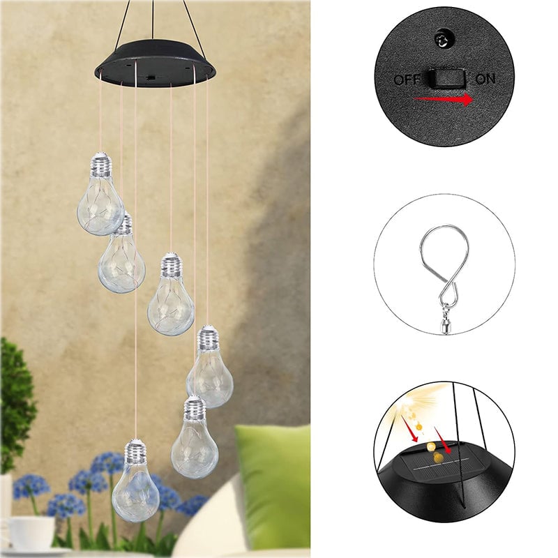 Kleurrijke LED Zonne-Energie Lampen