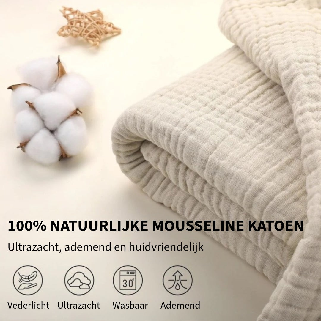 Zacht Mousseline Koeldeken