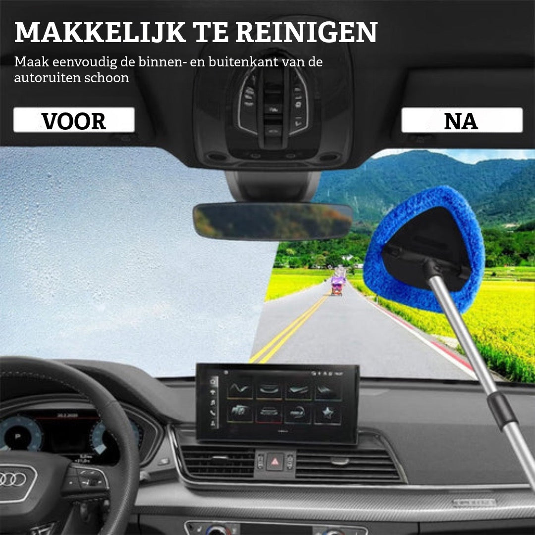 Ruitenreiniger voor de Auto - Uitschuifbaar & 180° Draaibaar