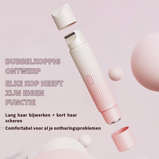 Comfortabel 2-In-1 Scheerapparaat voor Dames