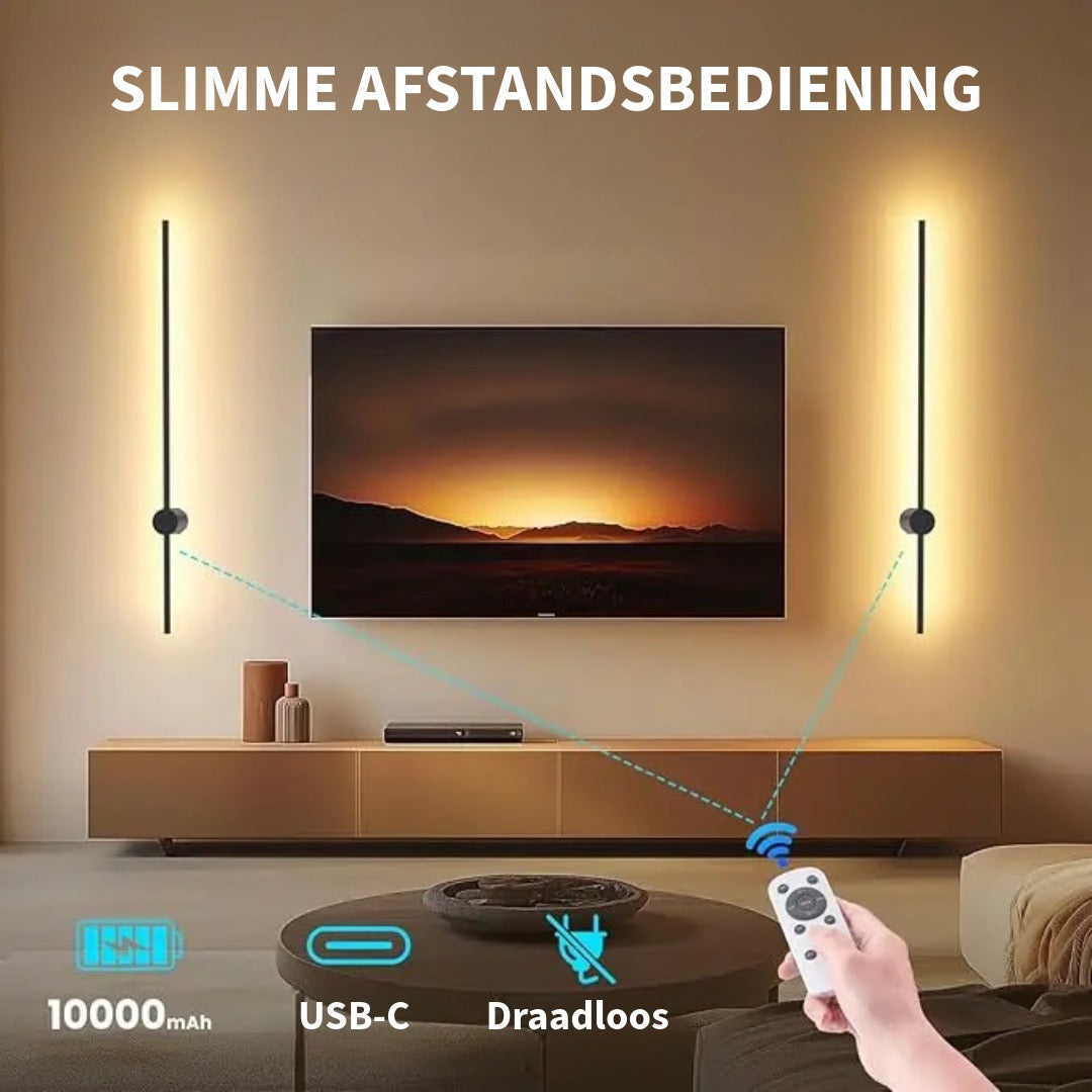 Draadloze Wandlamp met Modern Design