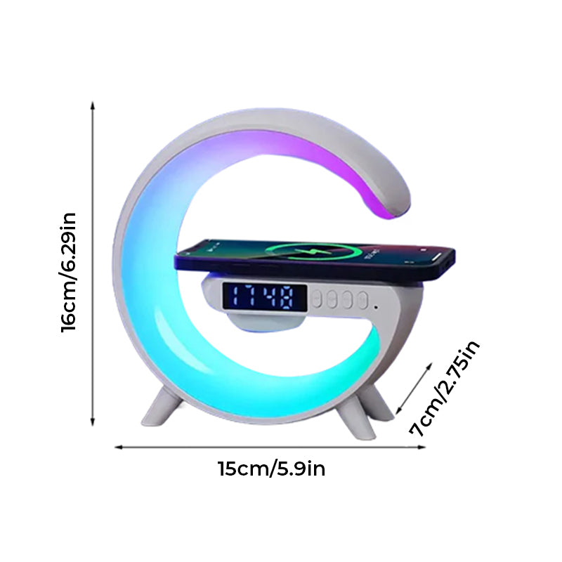 G-vormige LED Draadloze Oplaadspeaker