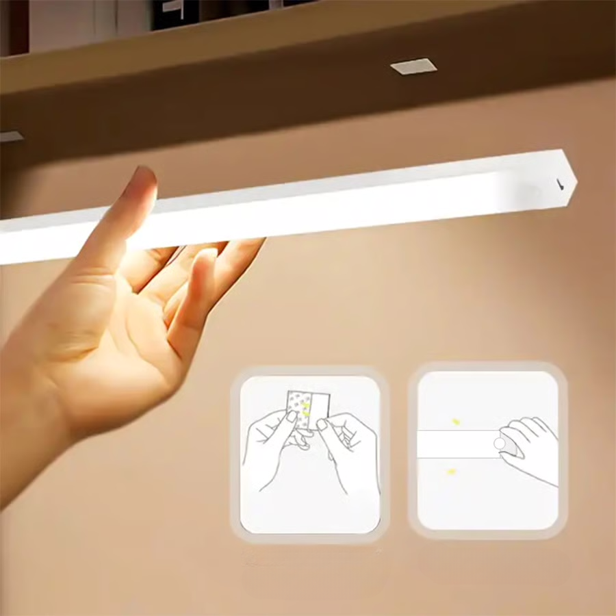 Oplaadbare LED-lampen met slimme sensor en magneetbevestiging
