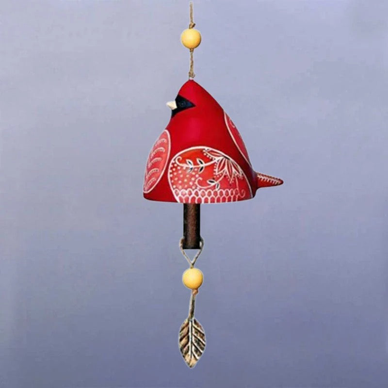 Windgong-hanger met vogelgezang