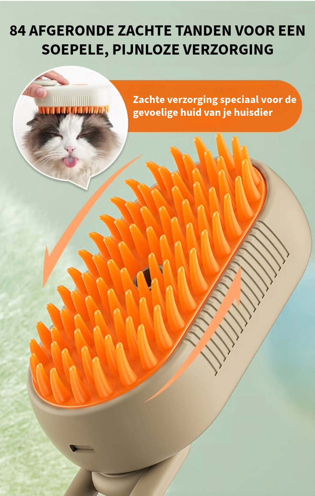 Stoomkam voor Huisdieren