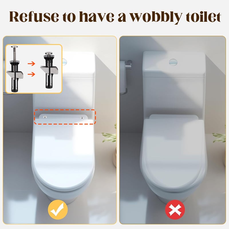 Heavy Duty Toilet Seat Fixing Screws Kit