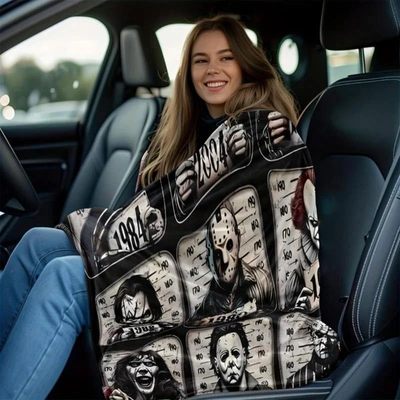 Zacht Horror-Thema Fleece Deken