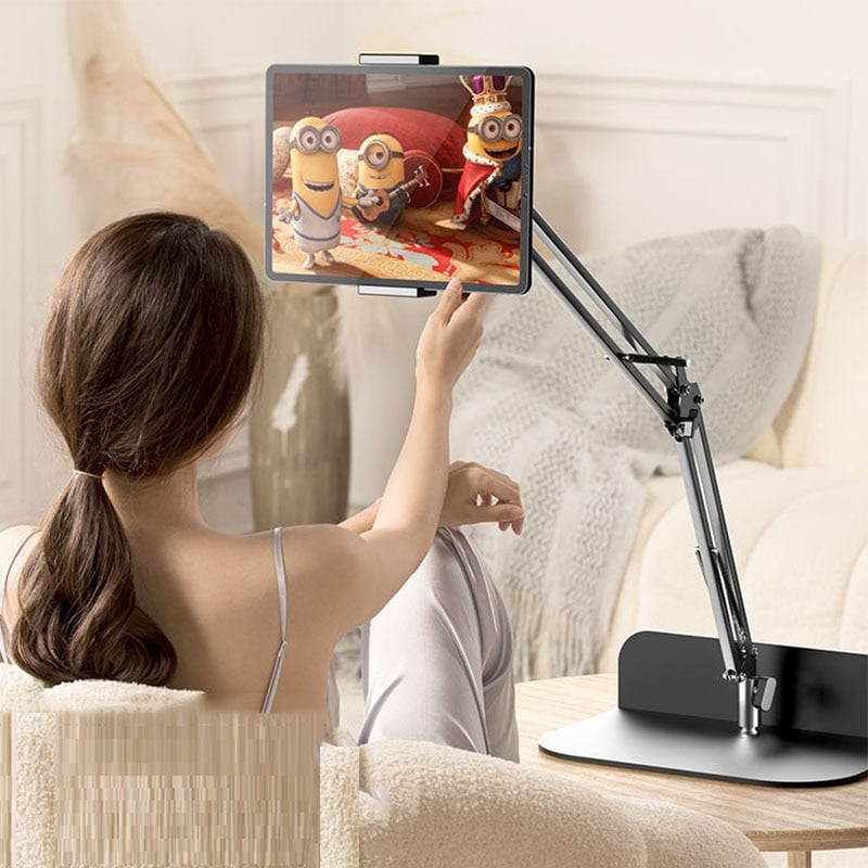 Verborgen Bedhouder – Uitschuifbare Stand voor Telefoon & Tablet