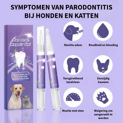 Tandherstelgel voor Katten & Honden