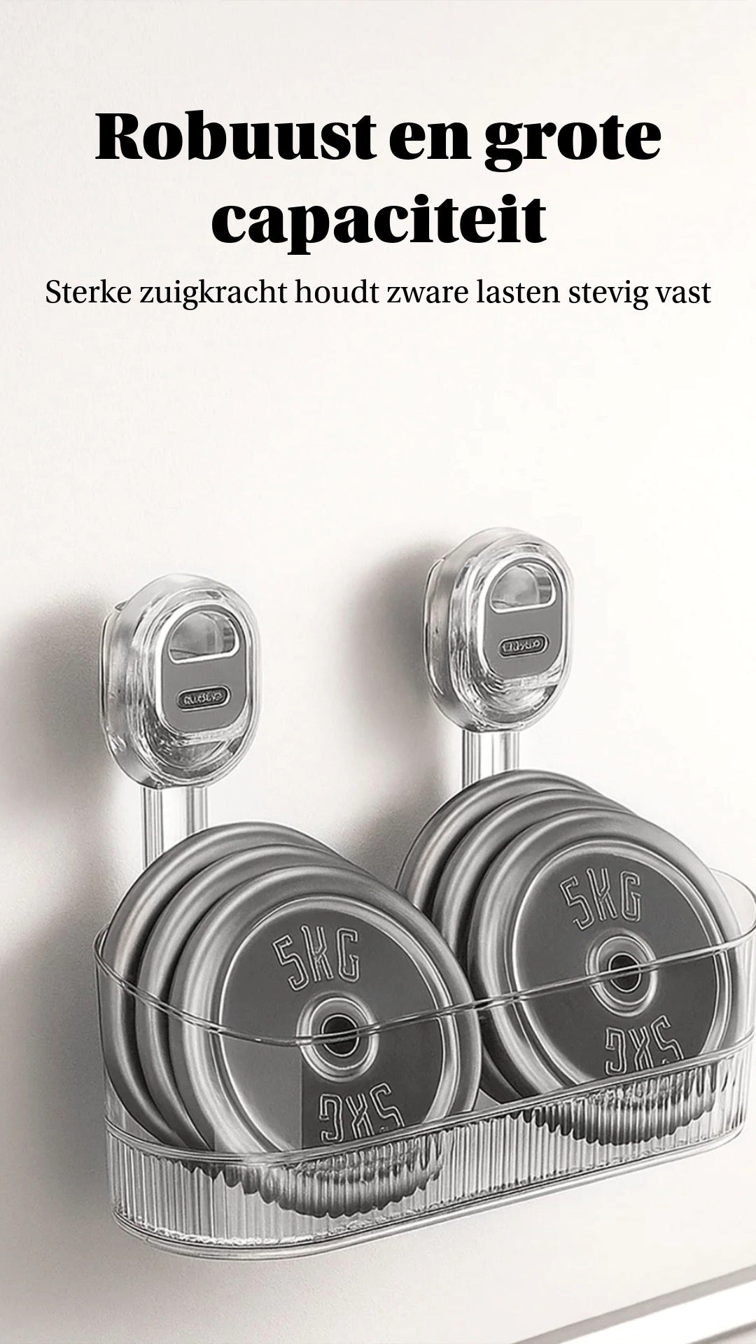 Opbergrek met Zuignap