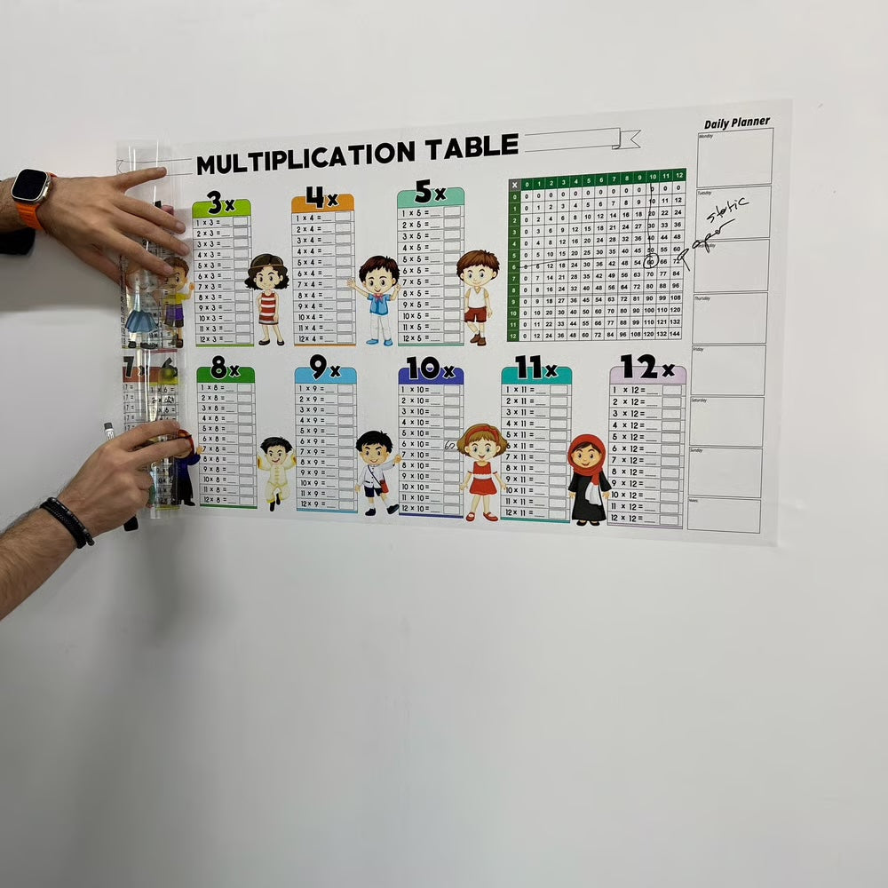 Educatief Wisbaar Vermenigvuldigingsbord