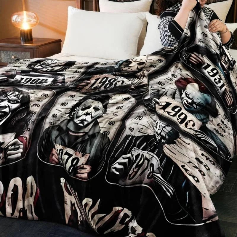 Zacht Horror-Thema Fleece Deken