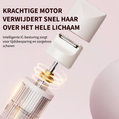 Comfortabel 2-In-1 Scheerapparaat voor Dames