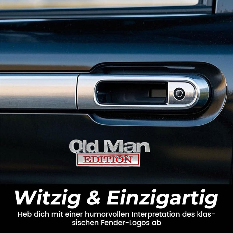 Auto Embleem – Romantisch Design voor Mannen