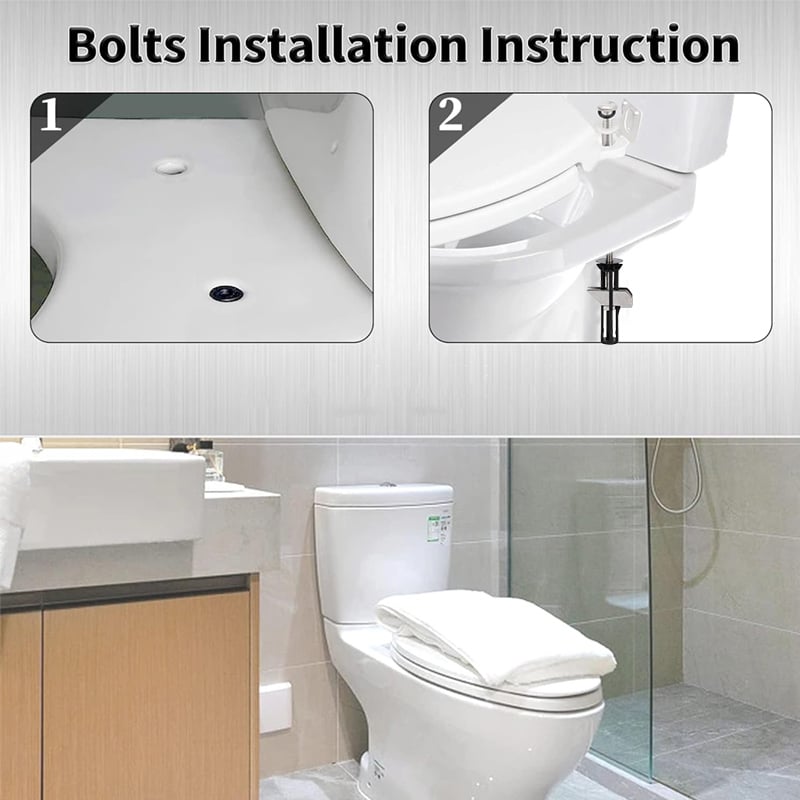Heavy Duty Toilet Seat Fixing Screws Kit
