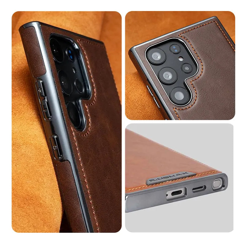 Premium Lederen Magnetisch Hoesje