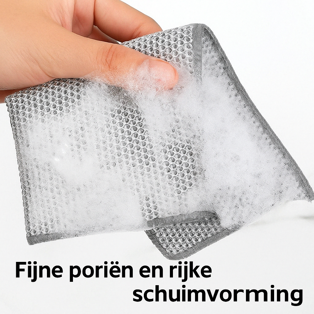 Multifunctionele Krasvrije Draaddoekjes voor Nat en Droog Gebruik（10 Stuks）