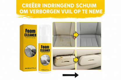 Auto Stuurreiniger – Schuimformule tegen Vuil & Vet