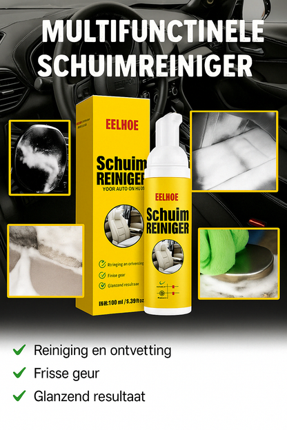 Auto Stuurreiniger – Schuimformule tegen Vuil & Vet