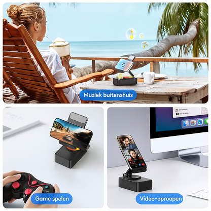 5-in-1 Bluetooth Speaker & Telefoonhouder