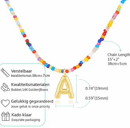 Letterketting met Kleurtjes – Uniek en Trendy