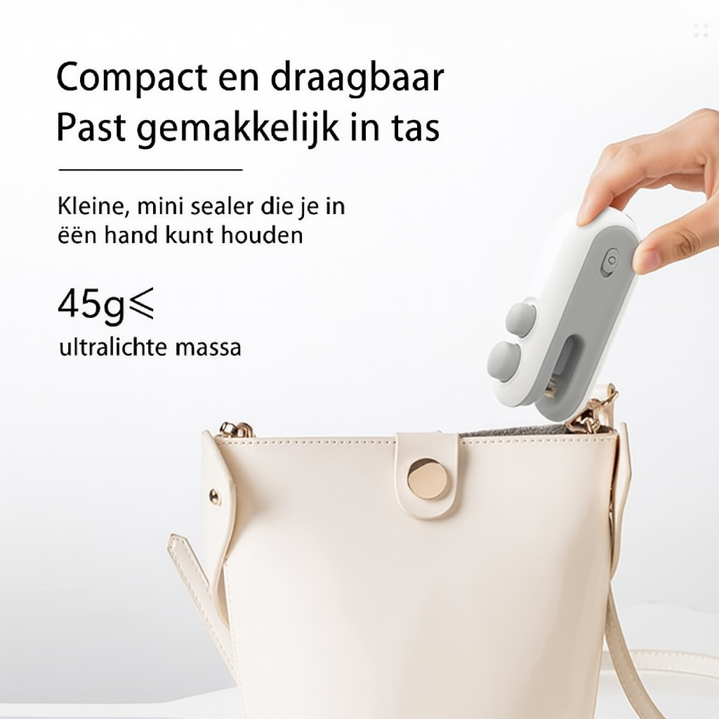 Oplaadbare Snacksealer