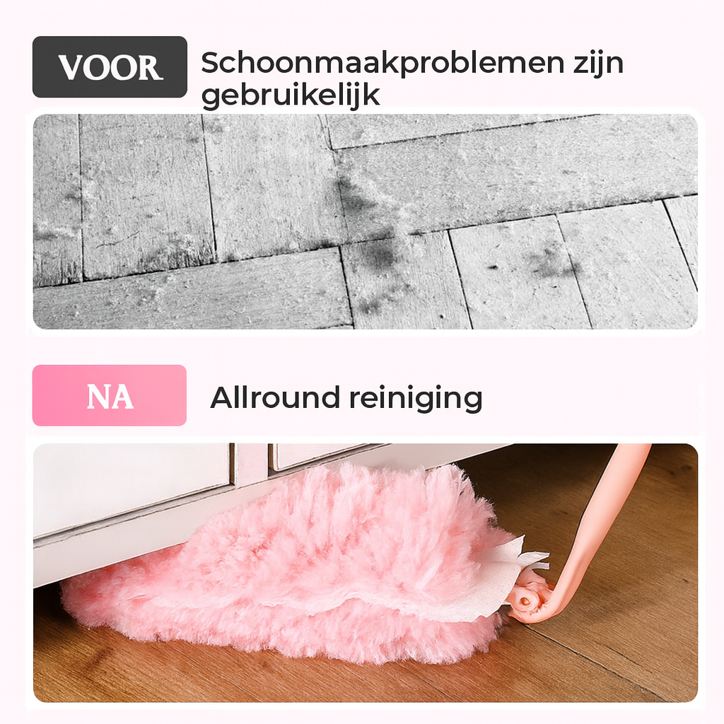 Folable & Wasbare Duster voor Oppervlaktereiniging