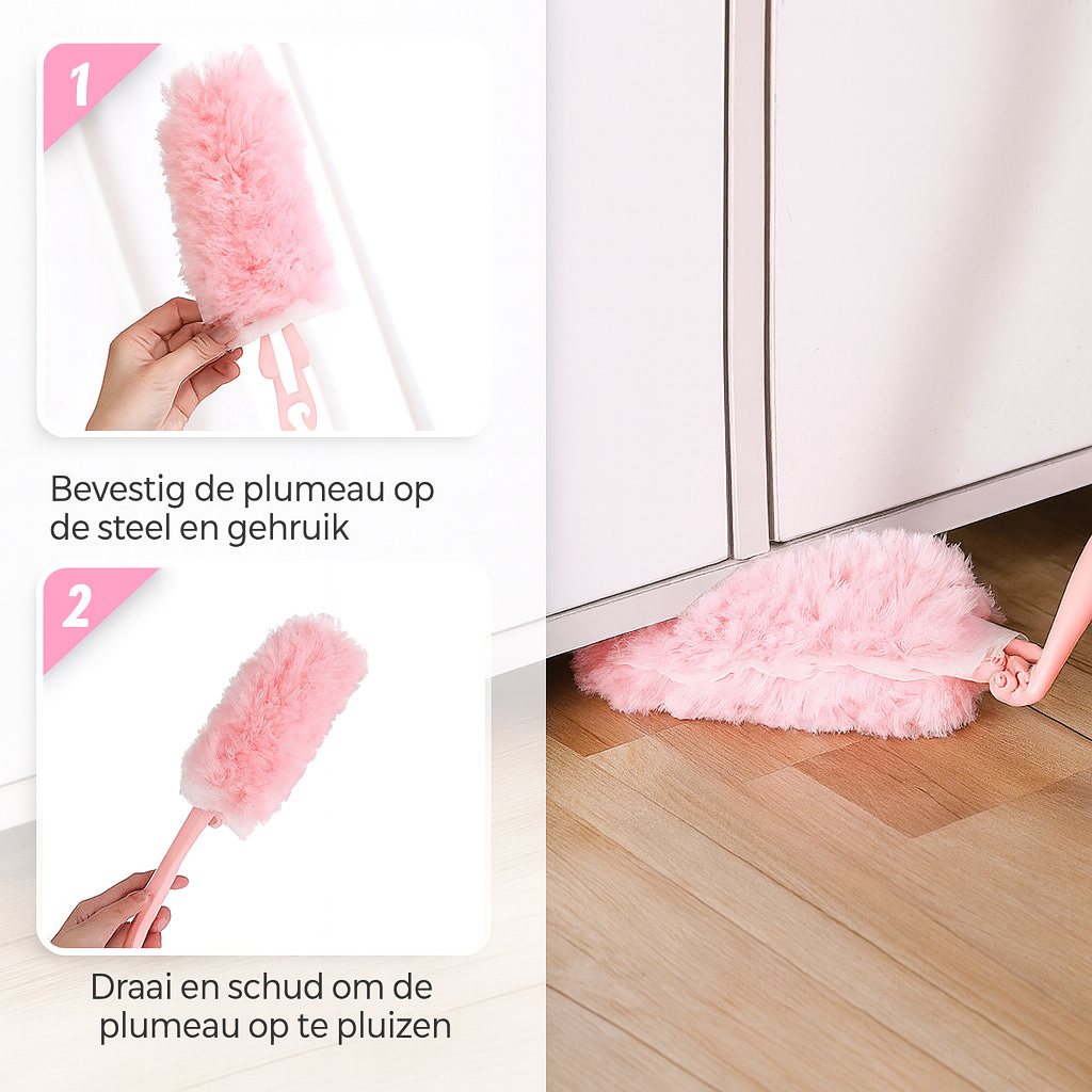 Folable & Wasbare Duster voor Oppervlaktereiniging