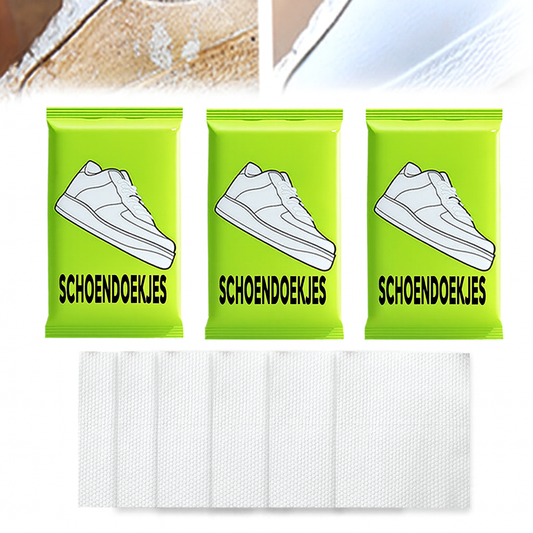 Snel schoon te maken schoendoekjes-1 Set ( 3 Stuks )