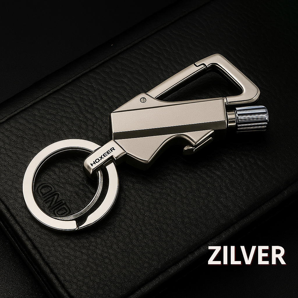 Herbruikbare Vuurstick met Sleutelhanger – Multitool & Flessenopener in Eén