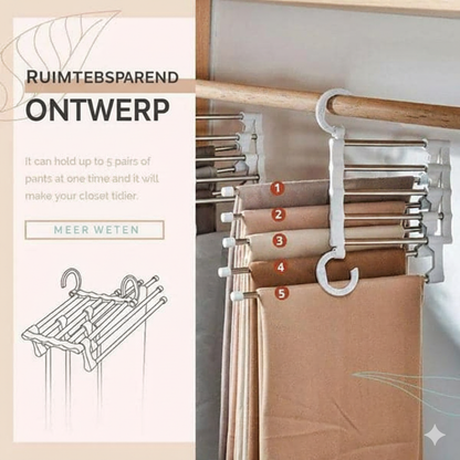 Multifunctioneel broekenrek-Uw garderobe opruimen