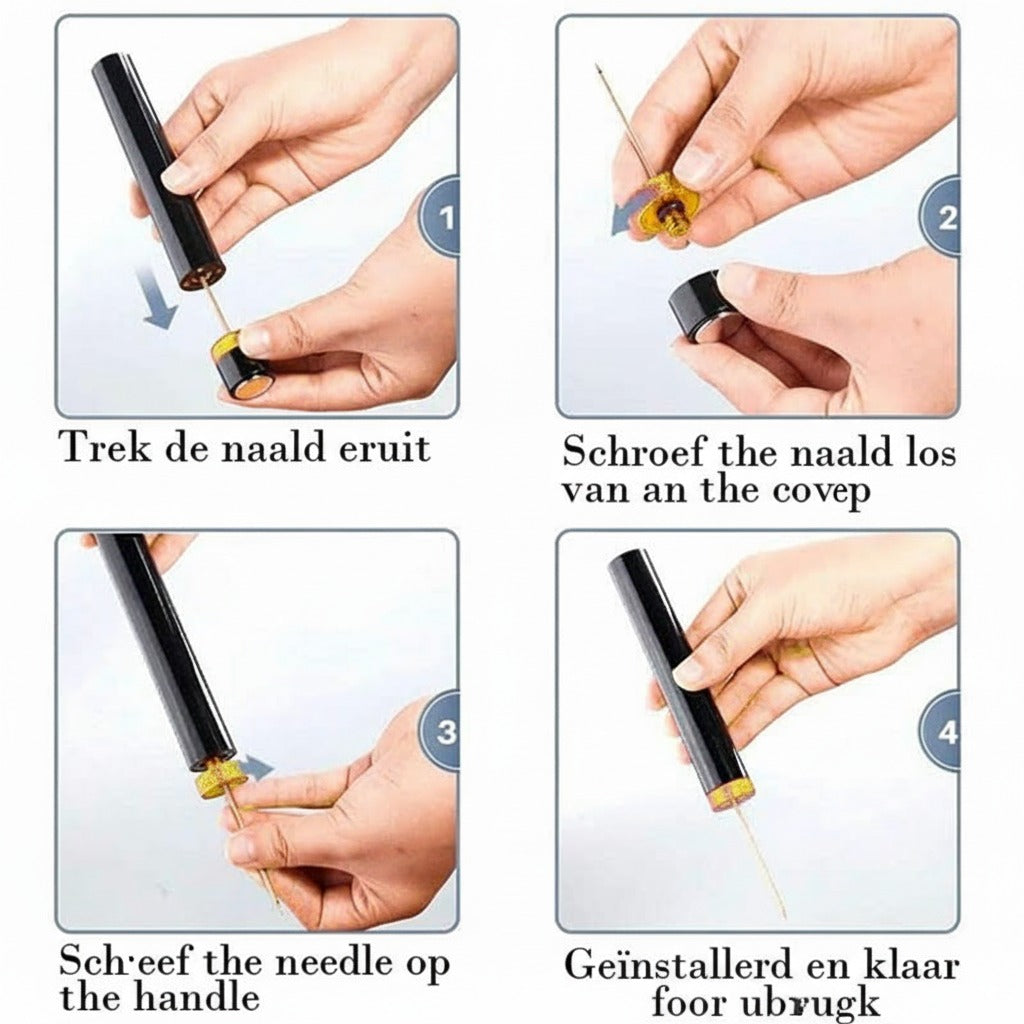 Lippenstiftvormige draagbare wijnopener