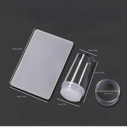 Franse Manicure Stempelset