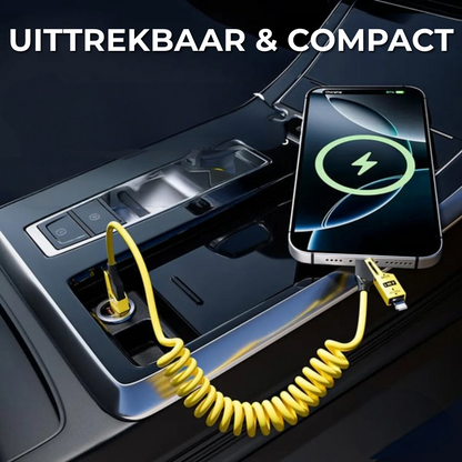 4-In-1 Uittrekbare Oplader | 150cm