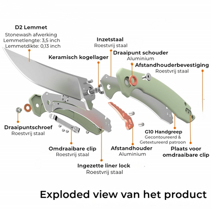 Stijlvol Tactisch Zakmes