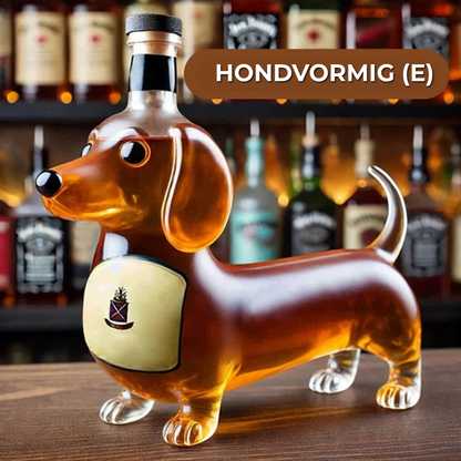 Dierenvormige Whiskeyfles
