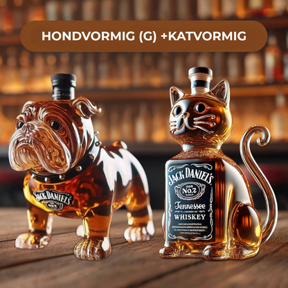 Dierenvormige Whiskeyfles