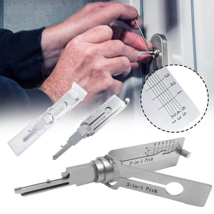 Professionele Roestvrijstalen Sleuteldecoder